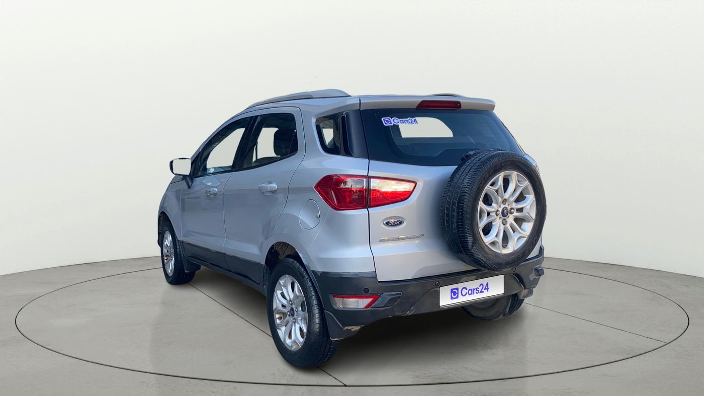 2017 Ford Ecosport TITANIUM 1.5L PETROL, Petrol, Manual, 1,37,077 km, Left Back Diagonal