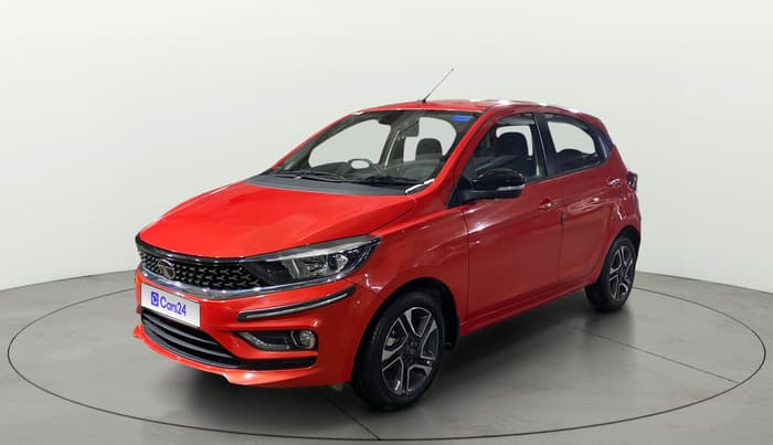 2024 Tata Tiago XZ PLUS PETROL, Petrol, Manual, 8,146 km, Left Front Diagonal