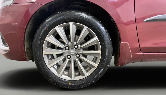 2020 Maruti Ciaz ALPHA  AT 1.5 SHVS PETROL, Petrol, Automatic, 39,077 km, Left Front Wheel