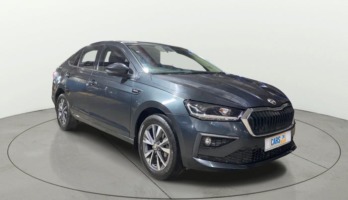 2023 Skoda SLAVIA STYLE 1.0L TSI MT, Petrol, Manual, 19,052 km, Right Front Diagonal