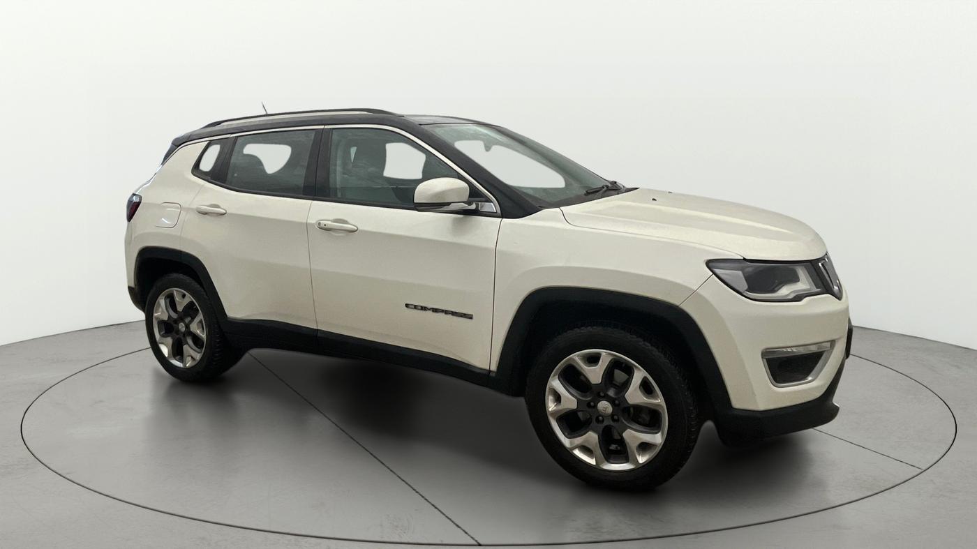 2019 Jeep Compass LIMITED PLUS PETROL AT, Petrol, Automatic, 47,139 km, Right Front Diagonal