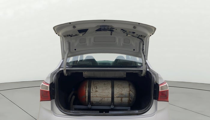 2018 Hyundai Xcent S 1.2, CNG, Manual, 1,46,499 km, Boot Door Open