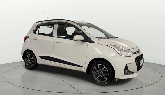 2017 Hyundai Grand i10 SPORTZ (O) AT 1.2 KAPPA VTVT, Petrol, Automatic, 24,817 km, Right Front Diagonal