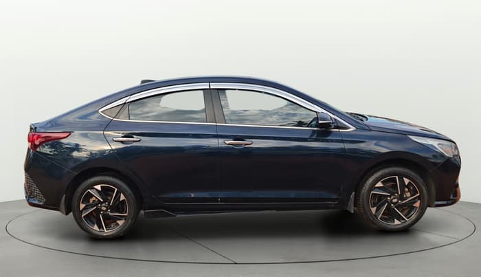 2021 Hyundai Verna SX (O) 1.0 TURBO DCT, Petrol, Automatic, 30,297 km, Right Side View