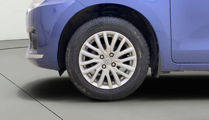 2017 Maruti Dzire ZXI AMT, Petrol, Automatic, 1,02,742 km, Left Front Wheel