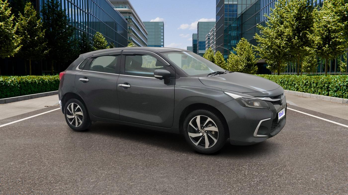 2024 Toyota Glanza V AMT, Petrol, Automatic, 1,00,247 km, Right Front Diagonal