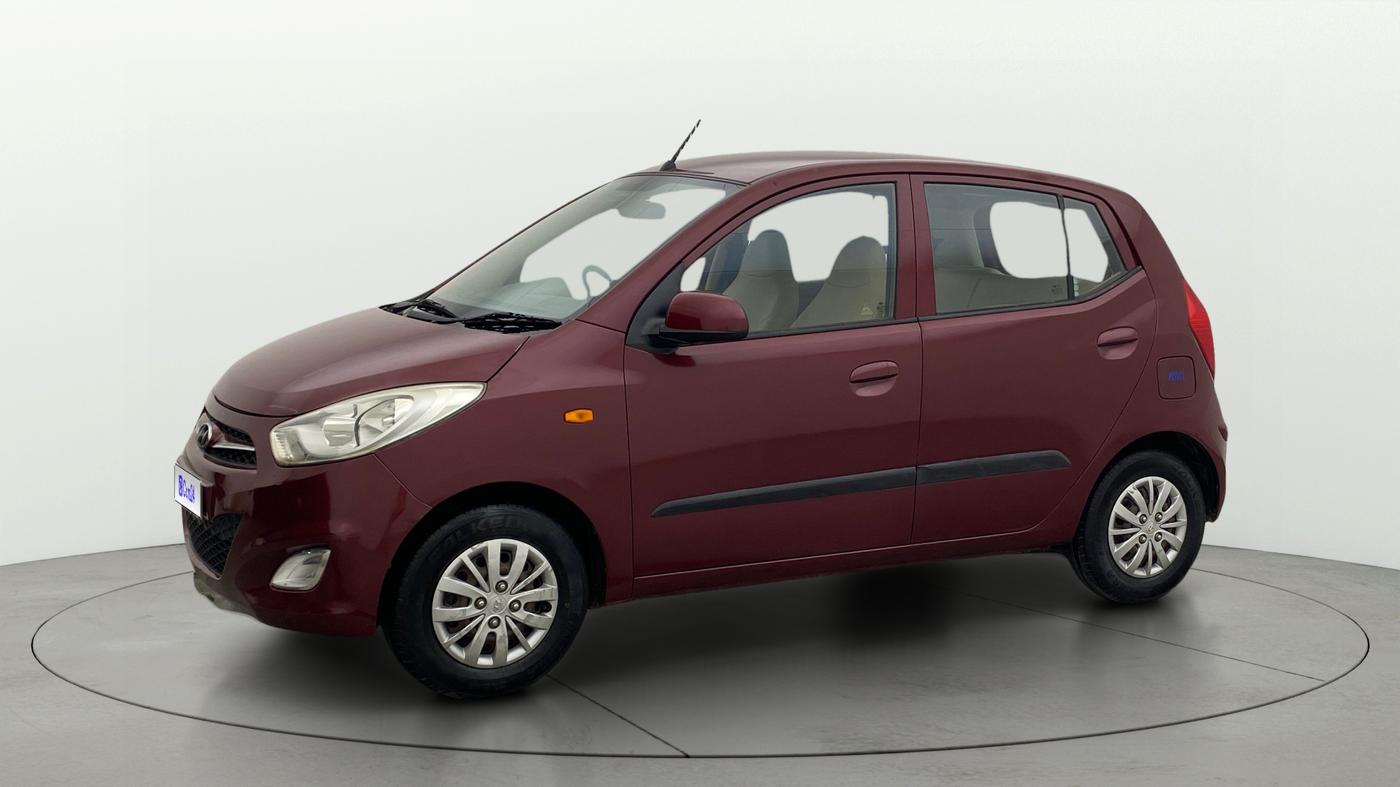 2014 Hyundai i10 SPORTZ 1.1, Petrol, Manual, 69,256 km, Left Front Diagonal