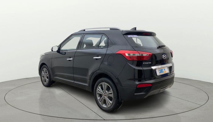 2017 Hyundai Creta SX PLUS AT 1.6 DIESEL, Diesel, Automatic, 96,995 km, Left Back Diagonal