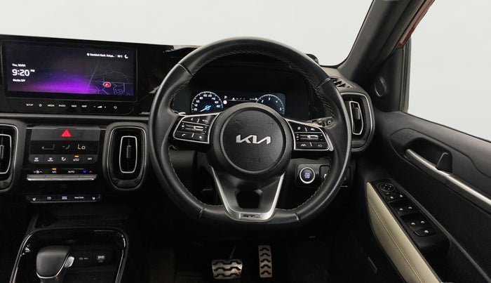 2024 KIA SONET GTX Plus 1.5 Diesel AT Dual Tone, Diesel, Automatic, 15,868 km, Steering Wheel Close Up