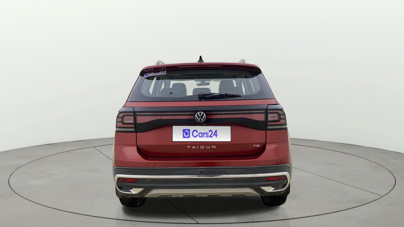 2022 Volkswagen TAIGUN TOPLINE 1.0 TSI AT, Petrol, Automatic, 44,705 km, Back/Rear