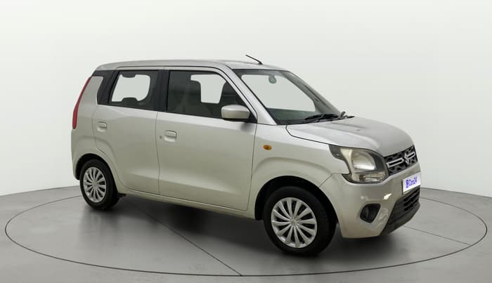 2019 Maruti New Wagon-R VXI 1.2, CNG, Manual, 80,574 km, Right Front Diagonal