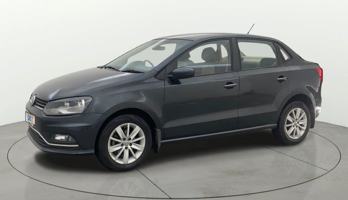 2017 Volkswagen Ameo HIGHLINE PLUS 1.5L AT 16 ALLOY, Diesel, Automatic, 84,772 km, Left Front Diagonal
