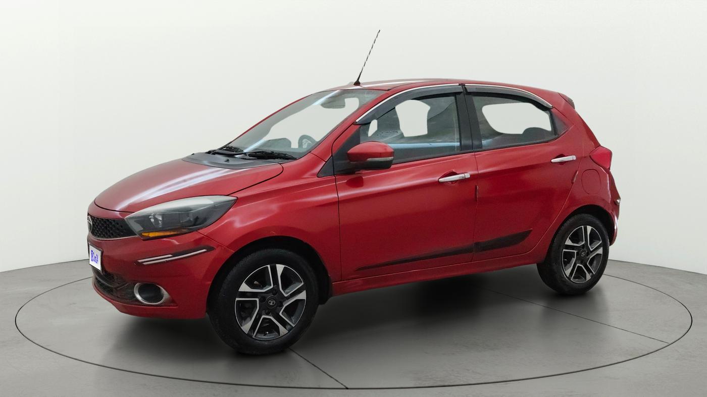 2019 Tata Tiago XZ PLUS PETROL, CNG, Manual, 79,805 km, Left Front Diagonal