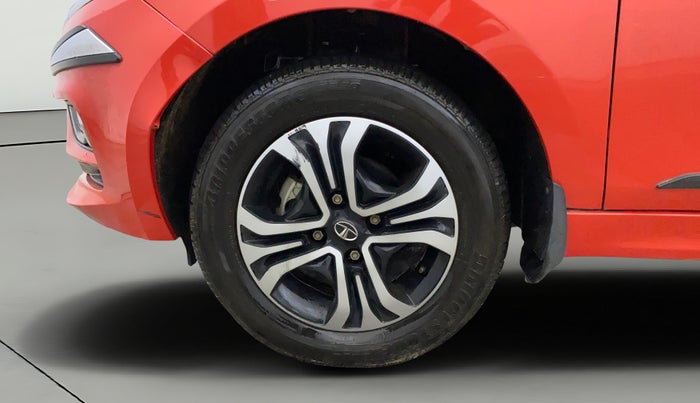 2021 Tata Tiago XZA PETROL, Petrol, Automatic, 7,173 km, Left Front Wheel