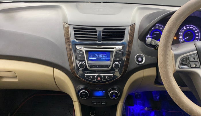 2015 Hyundai Verna FLUIDIC 4S 1.6 VTVT S(O), CNG, Manual, 1,04,380 km, Air Conditioner