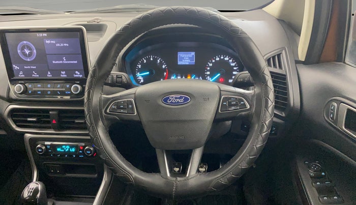 2018 Ford Ecosport TITANIUM 1.5L PETROL, Petrol, Manual, 83,699 km, Steering Wheel Close Up