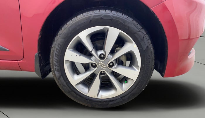 2017 Hyundai Elite i20 ASTA 1.2 (O), Petrol, Manual, 43,271 km, Right Front Wheel