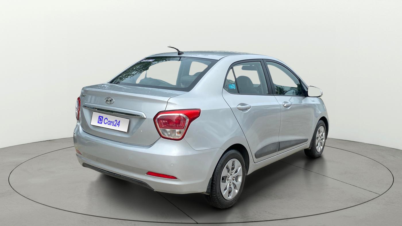 2015 Hyundai Xcent S 1.2, Petrol, Manual, 98,564 km, Right Back Diagonal