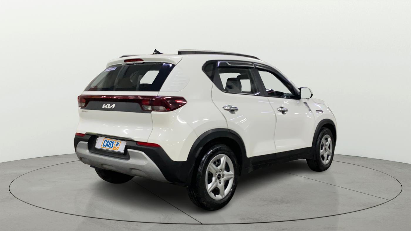 2023 KIA SONET  HTE 1.5 DIESEL IMT , Diesel, Manual, 45,477 km, Right Back Diagonal