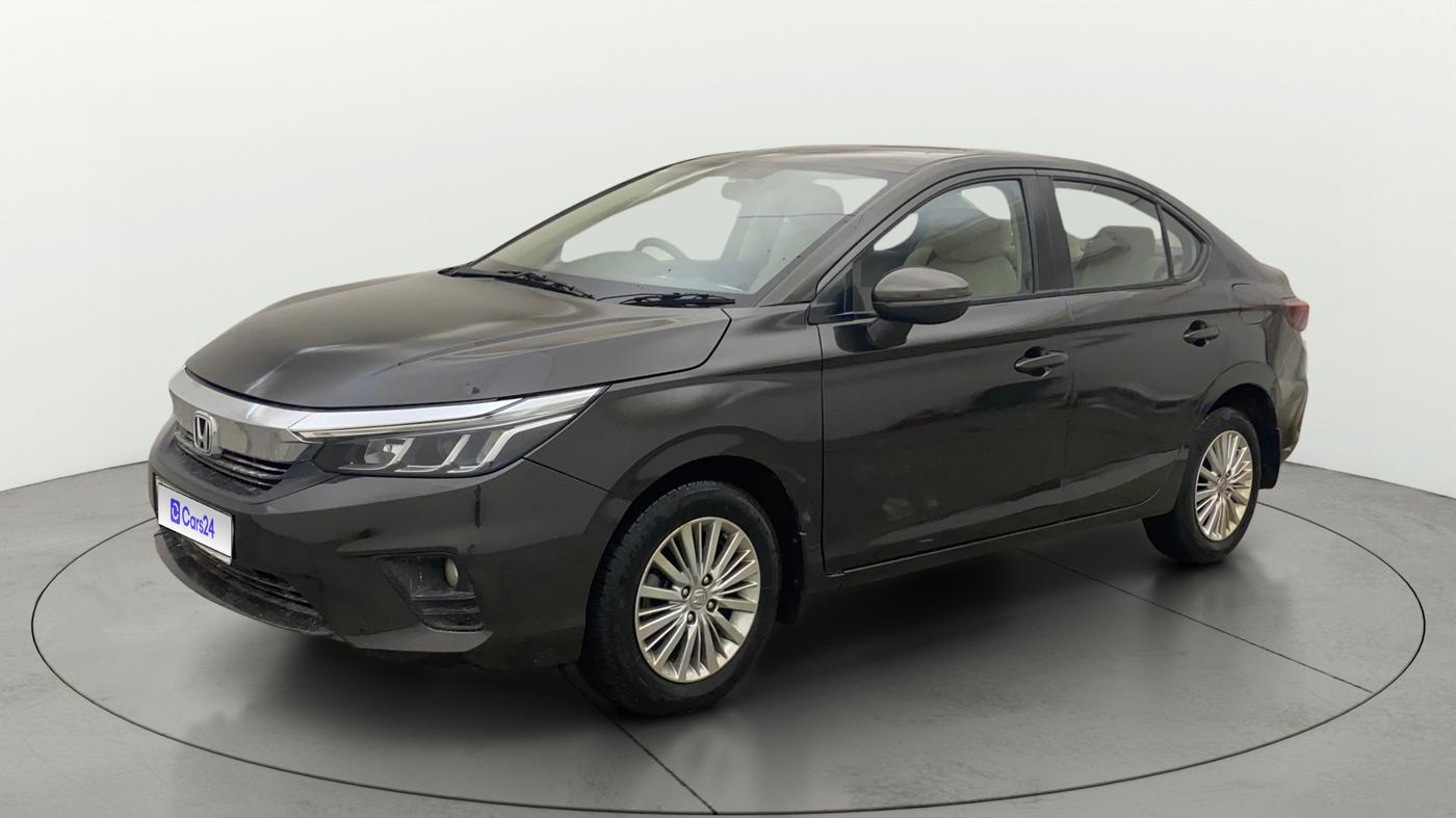 2021 Honda City 1.5L I-VTEC V CVT 5TH GEN, Petrol, Automatic, 1,20,704 km, Left Front Diagonal