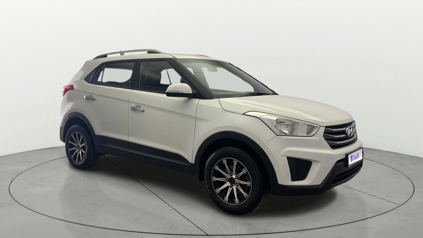 2016 Hyundai Creta E PLUS 1.6 PETROL, Petrol, Manual, 61,202 km, Right Front Diagonal