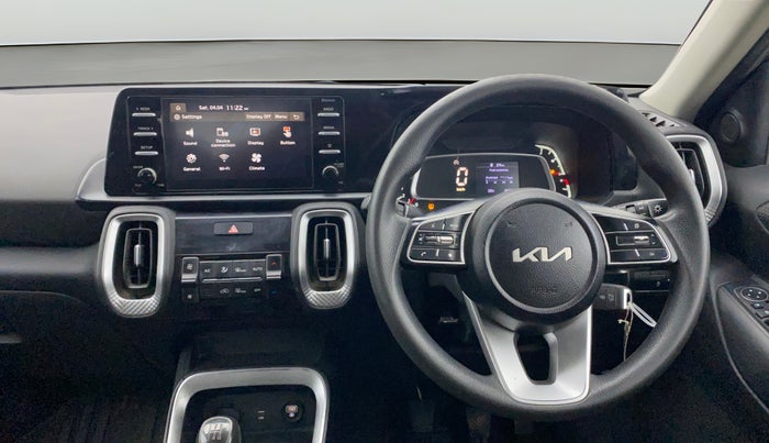 2023 KIA SONET HTK PLUS 1.2, Petrol, Manual, 46,268 km, Steering Wheel Close Up