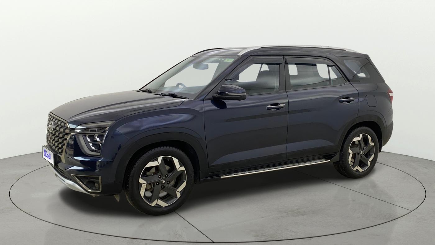 2022 Hyundai ALCAZAR PLATINUM(O) 6STR 1.5 AT, Diesel, Automatic, 78,426 km, Left Front Diagonal