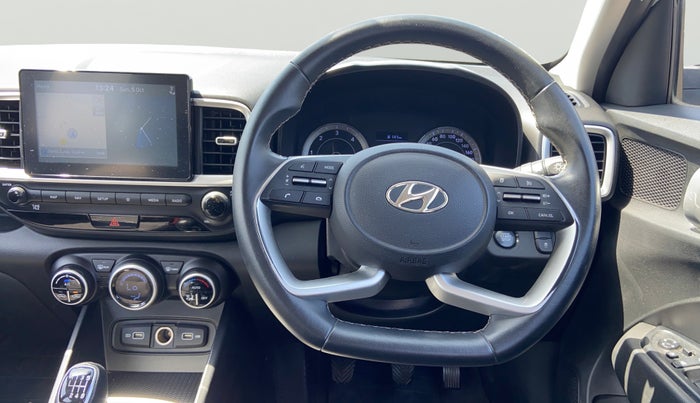2021 Hyundai VENUE SX (O) 1.5 CRDI, Diesel, Manual, 81,691 km, Steering Wheel Close Up