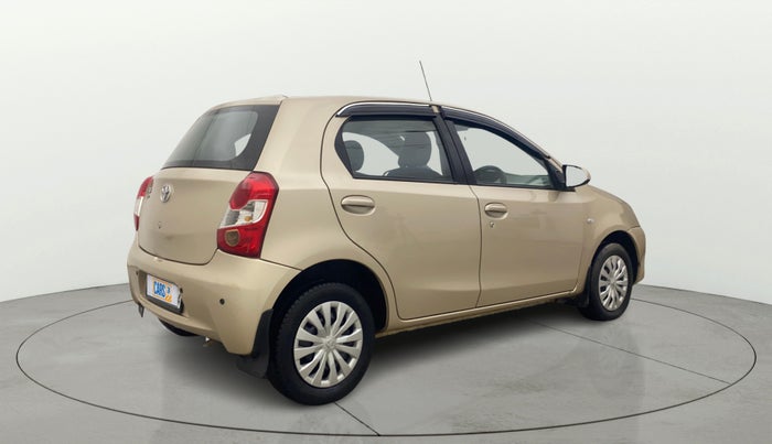 2013 Toyota Etios Liva G, Petrol, Manual, 17,283 km, Right Back Diagonal