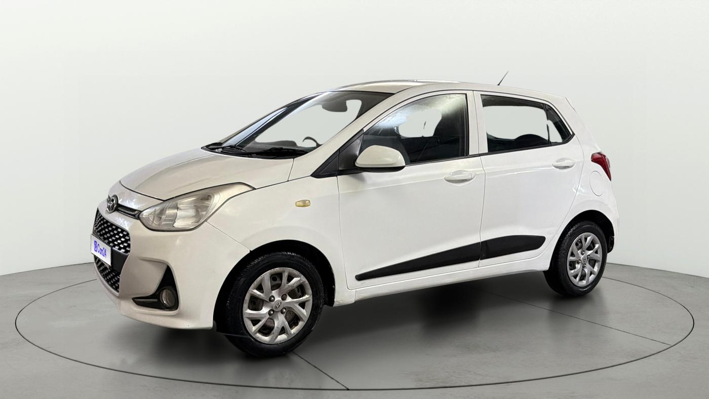 2017 Hyundai Grand i10 SPORTZ 1.2 KAPPA VTVT, Petrol, Manual, 67,123 km, Left Front Diagonal