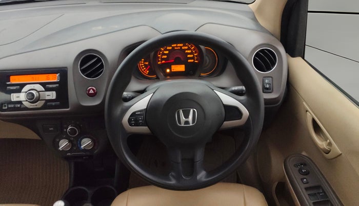 2013 Honda Amaze 1.2L I-VTEC S, Petrol, Manual, 39,447 km, Steering Wheel Close Up