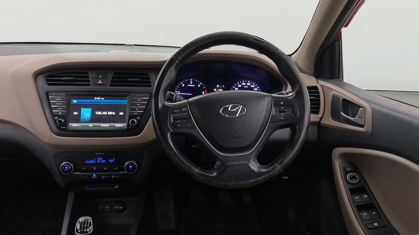 2016 Hyundai Elite i20 ASTA 1.4 CRDI, Diesel, Manual, 52,701 km, Steering Wheel Close Up