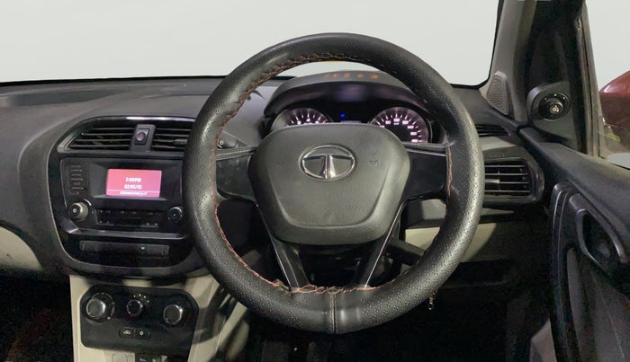 2018 Tata Tiago XT PETROL, Petrol, Manual, 1,06,040 km, Steering Wheel Close Up