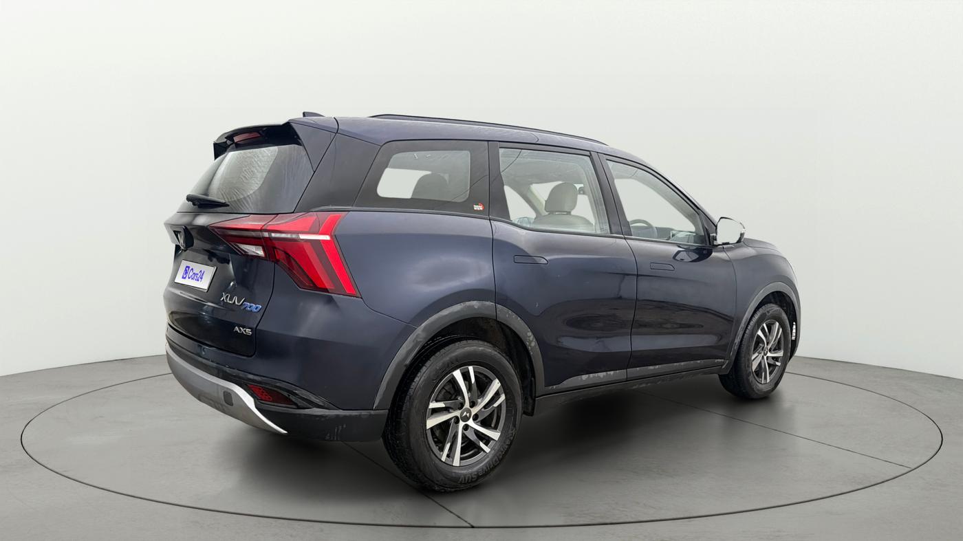 2022 Mahindra XUV700 AX 5 P MT 5 STR, Petrol, Manual, 66,297 km, Right Back Diagonal