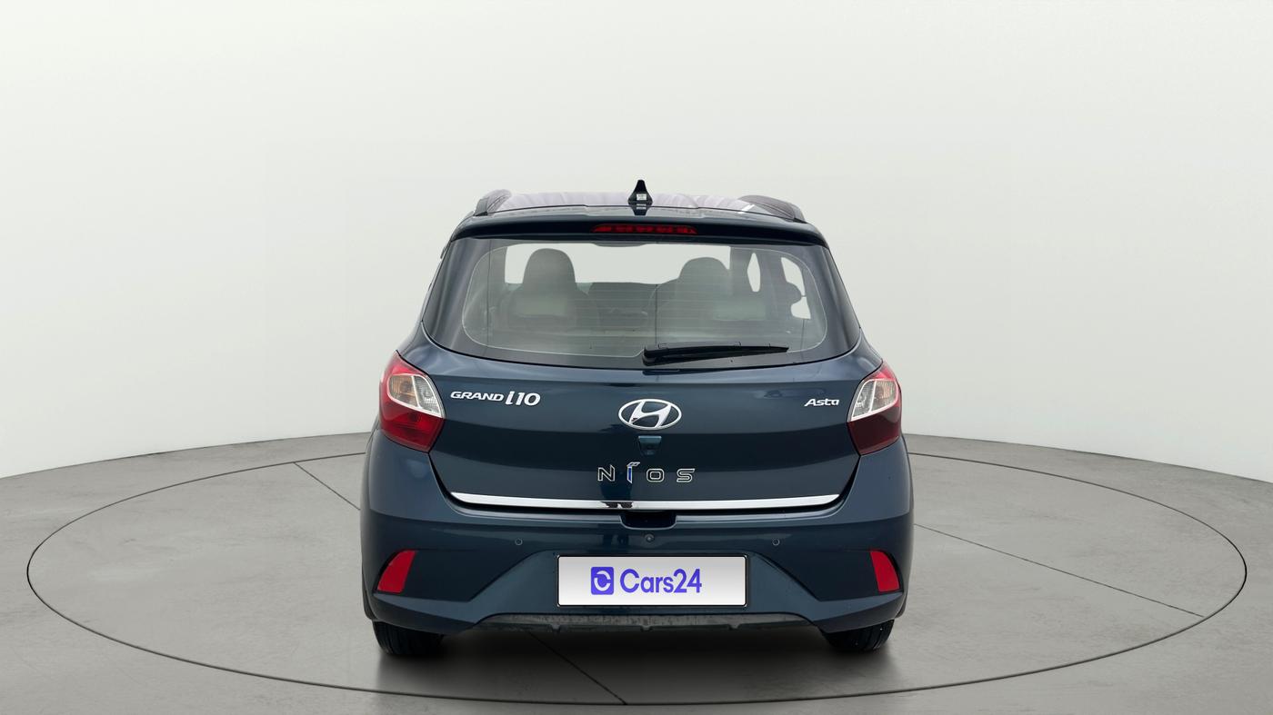 2021 Hyundai GRAND I10 NIOS ASTA AMT 1.2 KAPPA VTVT, Petrol, Automatic, 13,140 km, Back/Rear