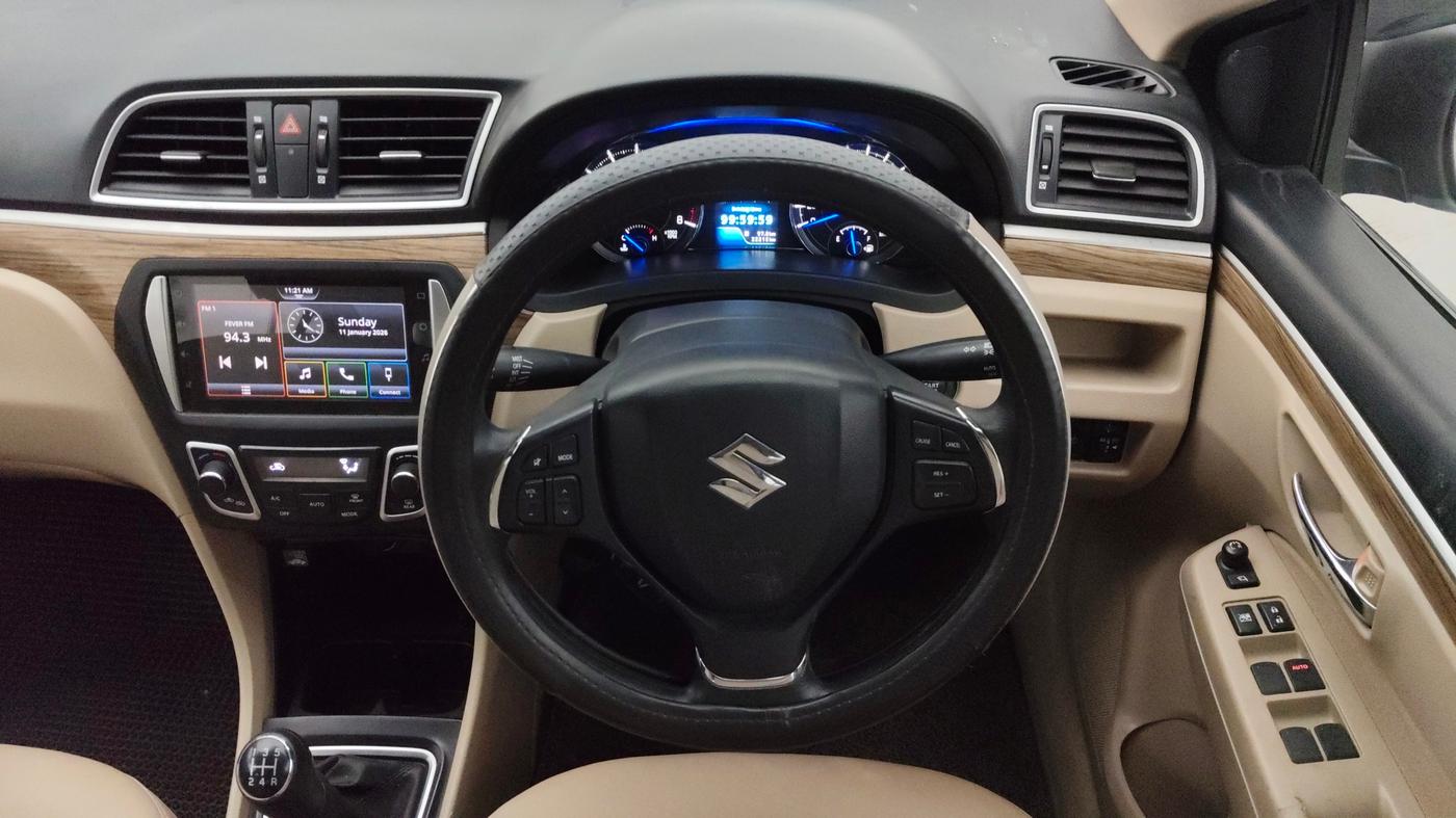 2022 Maruti Ciaz ZETA 1.5 SHVS MT PETROL, Petrol, Manual, 22,213 km, Steering Wheel Close Up