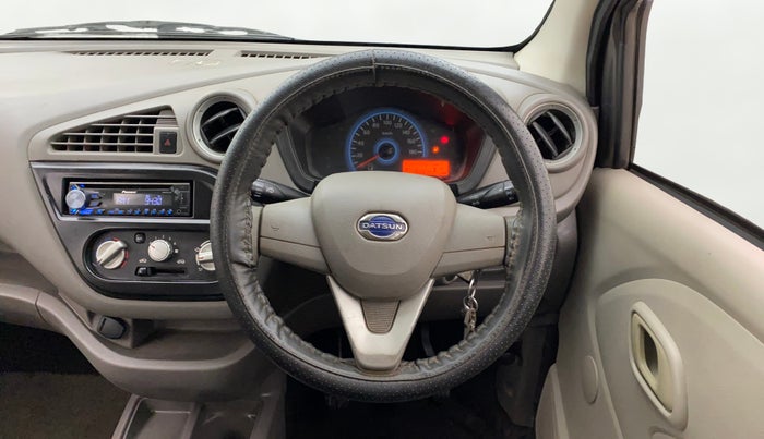 2017 Datsun Redi Go T (O), Petrol, Manual, 82,983 km, Steering Wheel Close Up