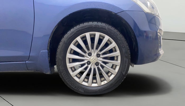 2018 Maruti Ciaz ALPHA 1.4 PETROL, Petrol, Manual, 75,843 km, Right Front Wheel