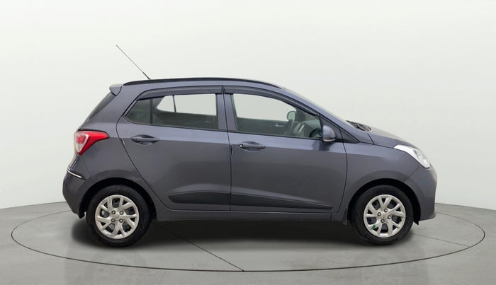 2017 Hyundai Grand i10 SPORTZ (O) 1.2 KAPPA VTVT, Petrol, Manual, 49,361 km, Right Side View