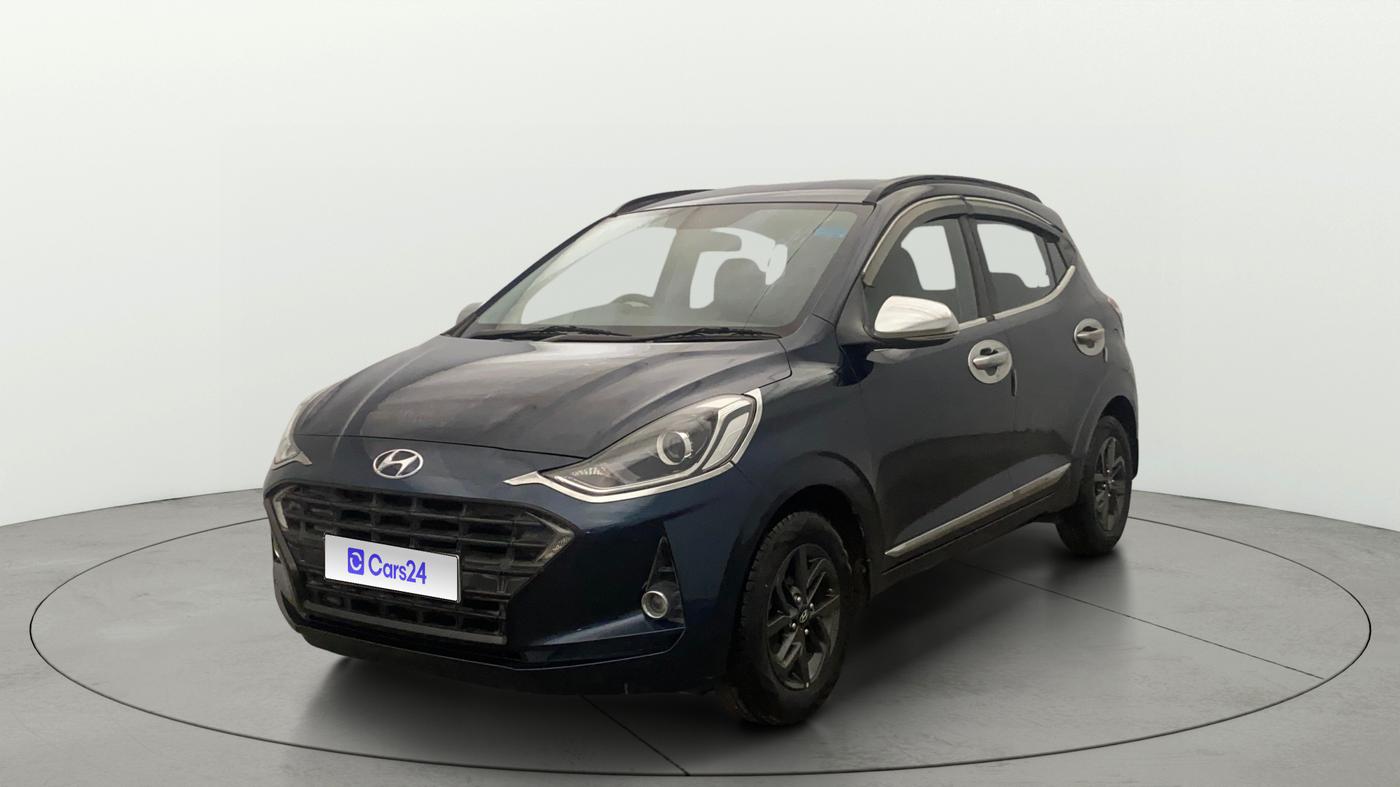 2020 Hyundai GRAND I10 NIOS SPORTZ AMT 1.2 KAPPA VTVT, Petrol, Automatic, 68,888 km, Left Front Diagonal
