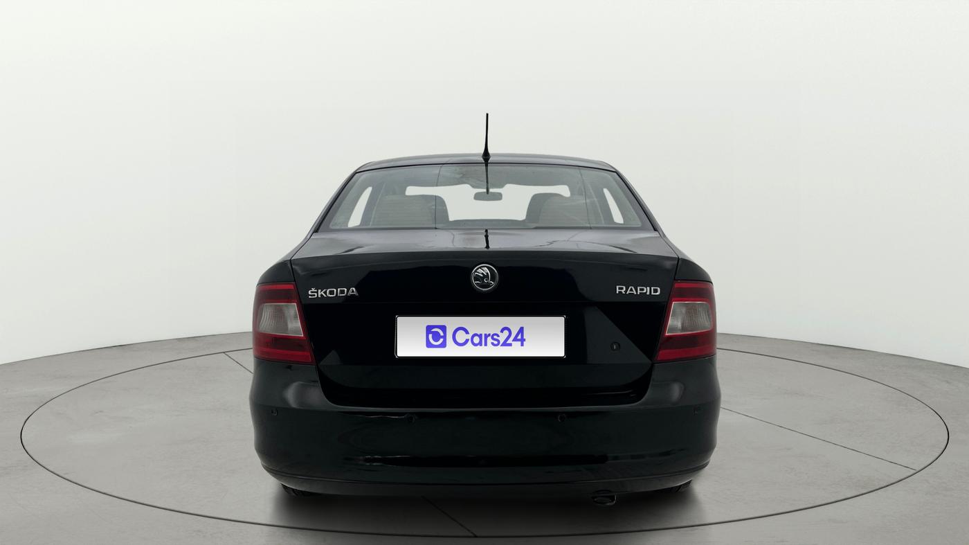 2015 Skoda Rapid Elegance 1.6 MPI AT, Petrol, Automatic, 70,431 km, Back/Rear