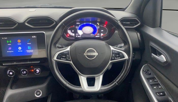 2021 Nissan MAGNITE XV PREMIUM DUAL TONE, Petrol, Manual, 19,767 km, Steering Wheel Close Up
