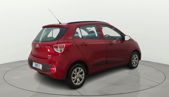 2017 Hyundai Grand i10 SPORTZ (O) 1.2 KAPPA VTVT, Petrol, Manual, 70,307 km, Right Back Diagonal