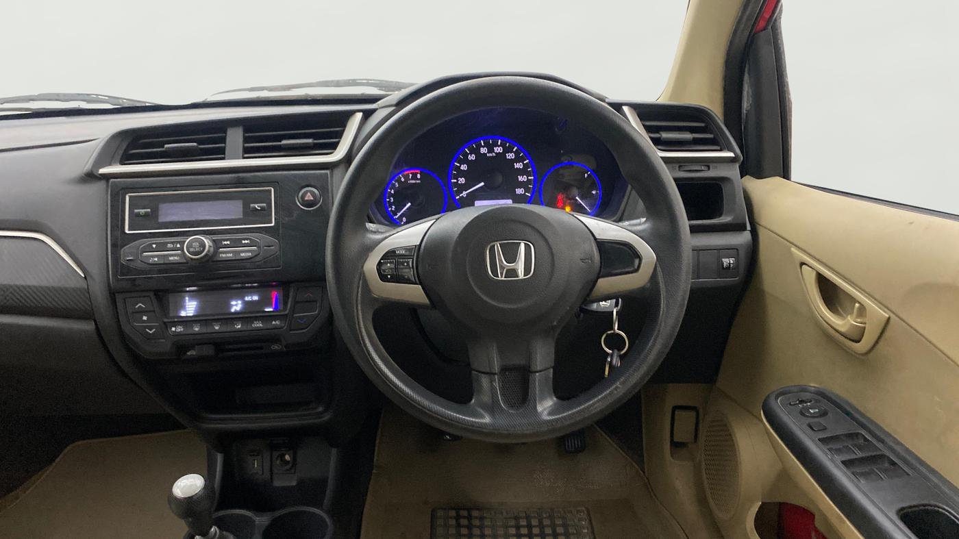 2016 Honda Brio S MT, Petrol, Manual, 61,068 km, Steering Wheel Close Up