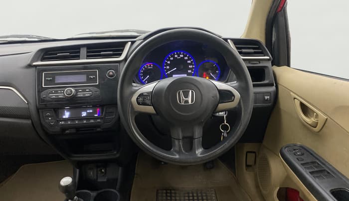 2016 Honda Brio S MT, Petrol, Manual, 60,950 km, Steering Wheel Close Up