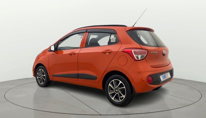 2017 Hyundai Grand i10 SPORTZ (O) AT 1.2 KAPPA VTVT, Petrol, Automatic, 49,030 km, Left Back Diagonal