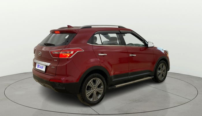 2016 Hyundai Creta SX PLUS AT 1.6 PETROL, Petrol, Automatic, 77,040 km, Right Back Diagonal