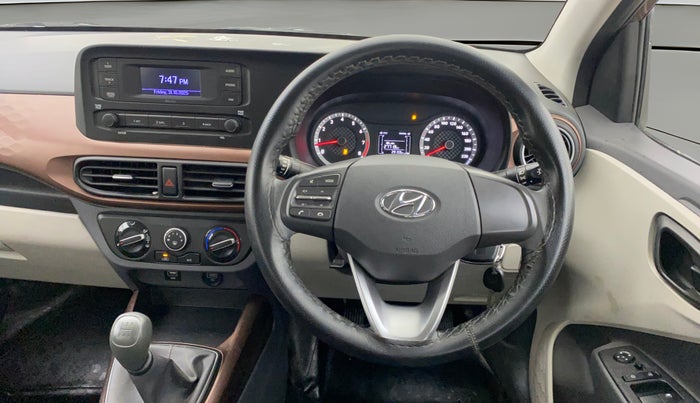 2021 Hyundai AURA S 1.2 CNG, CNG, Manual, 29,152 km, Steering Wheel Close Up