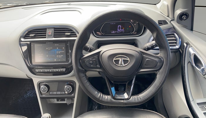2021 Tata TIGOR XZ PLUS PETROL, Petrol, Manual, 24,948 km, Steering Wheel Close Up