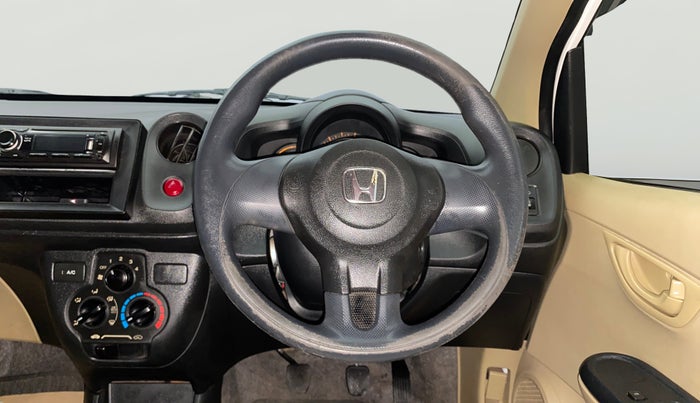 2015 Honda Amaze 1.2L I-VTEC E, Petrol, Manual, 55,169 km, Steering Wheel Close Up